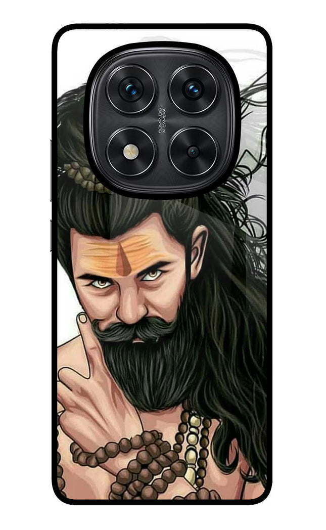 Mahadev Redmi Note 14 Pro 5G Glass Case Back Cover by Casekaro
