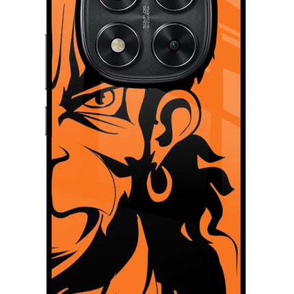Hanuman Redmi Note 14 Pro 5G Glass Case Back Cover by Casekaro