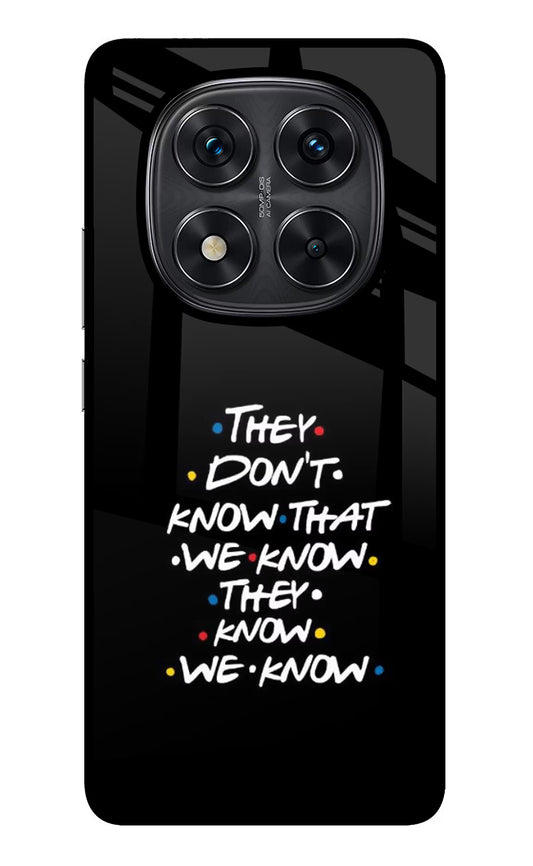 FRIENDS Dialogue Redmi Note 14 Pro 5G Glass Case