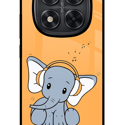 High On Music Redmi Note 14 Pro 5G Glass Case Back Cover by Casekaro