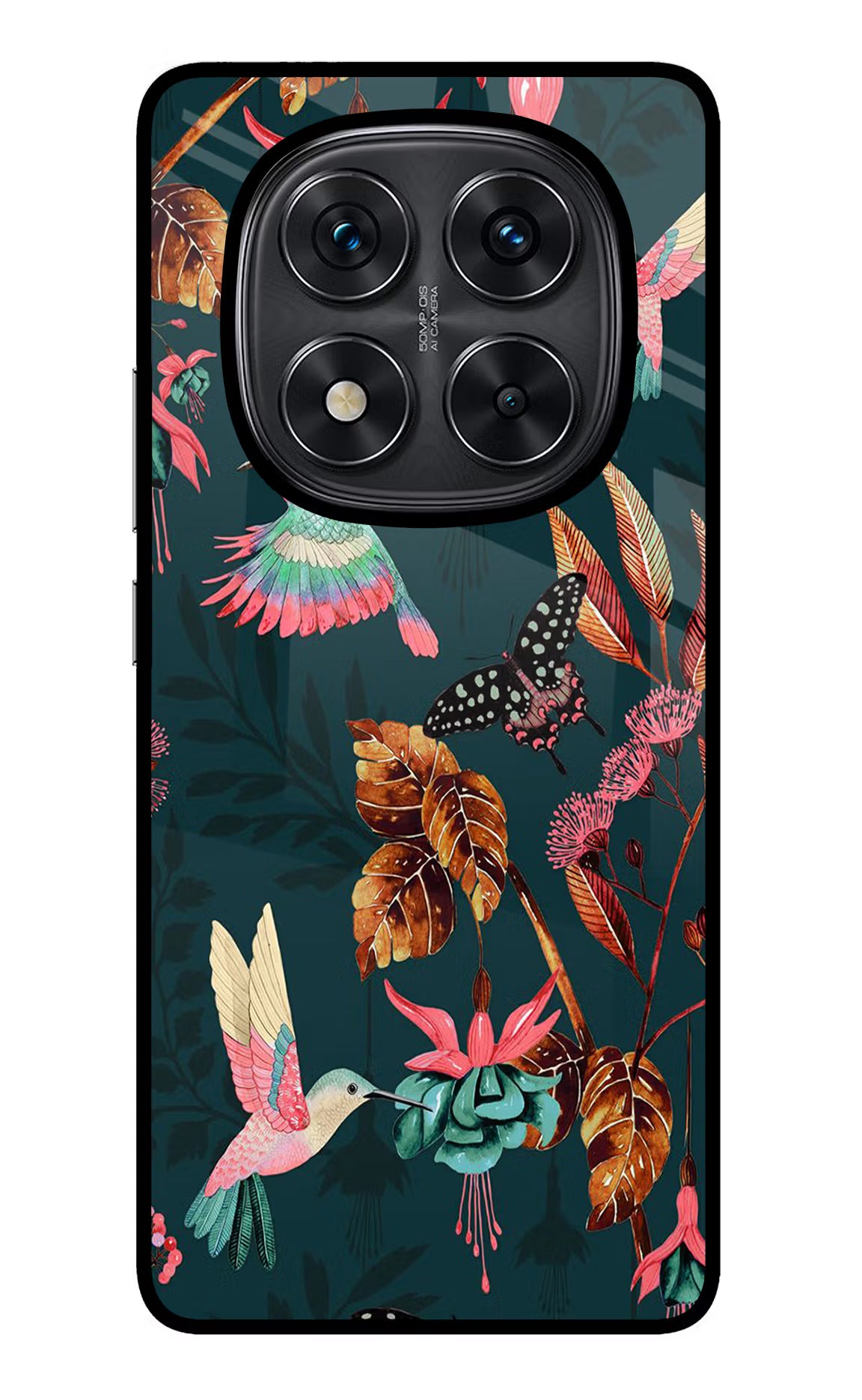 Birds Redmi Note 14 Pro 5G Glass Case Back Cover by Casekaro
