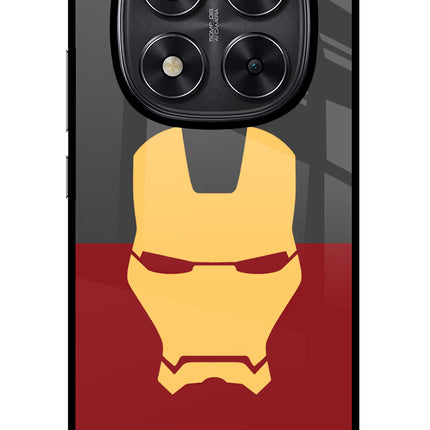 Ironman Redmi Note 14 Pro 5G Glass Case Back Cover by Casekaro