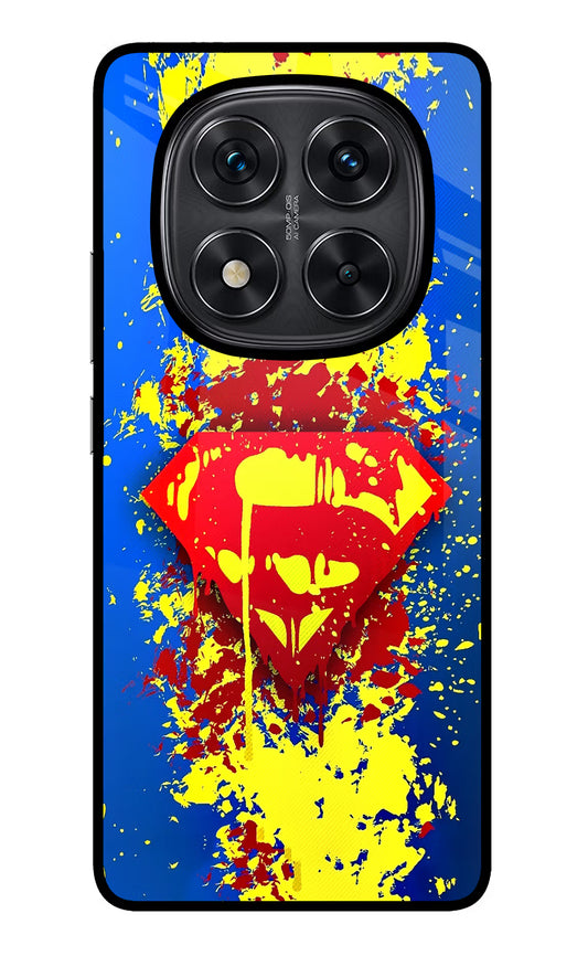 Superman logo Redmi Note 14 Pro 5G Glass Case