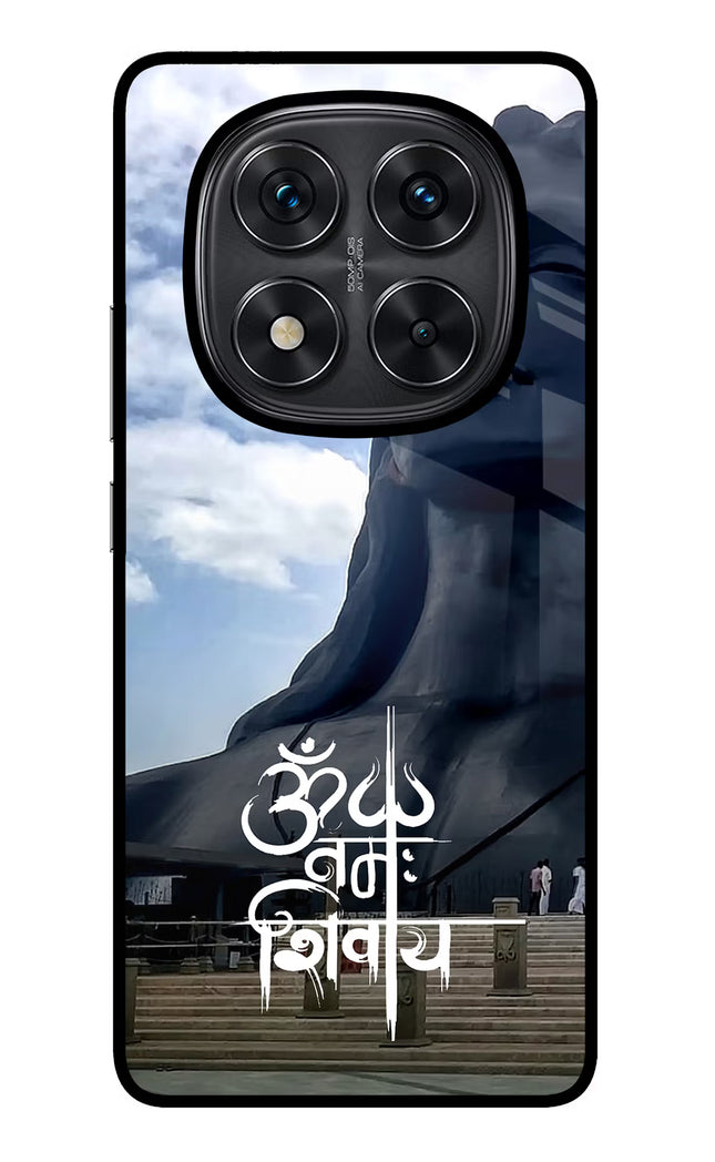 Om Namah Shivay Redmi Note 14 Pro 5G Glass Case Back Cover by Casekaro
