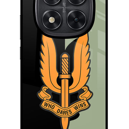 Balidan Logo Redmi Note 14 Pro 5G Glass Case Back Cover by Casekaro