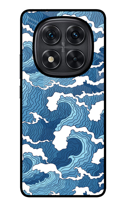Blue Waves Redmi Note 14 Pro 5G Glass Case