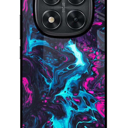Abstract Redmi Note 14 Pro 5G Glass Case