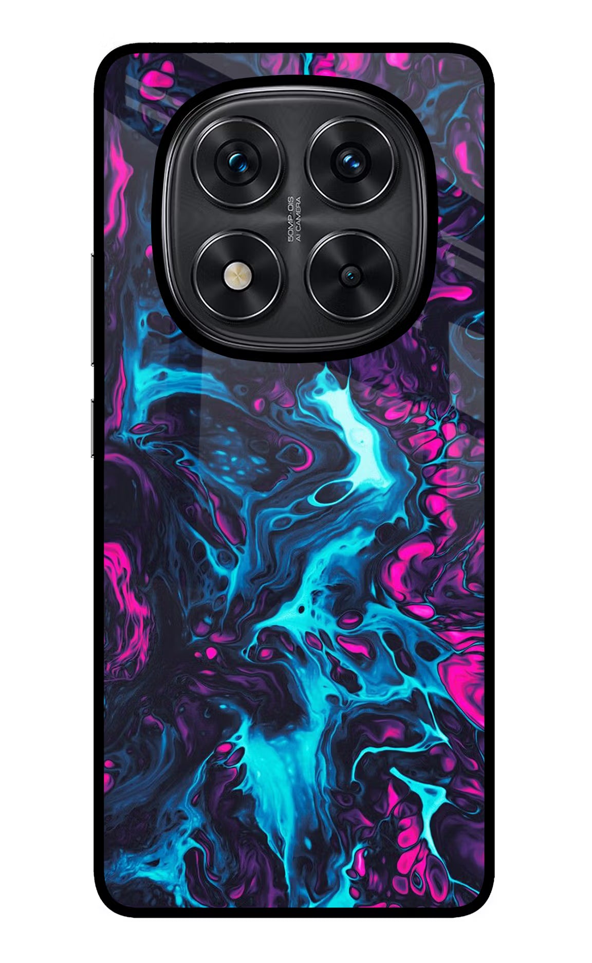 Abstract Redmi Note 14 Pro 5G Glass Case