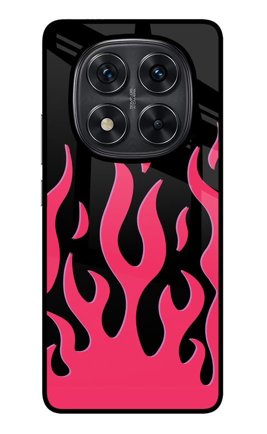 Fire Flames Redmi Note 14 Pro 5G Glass Case