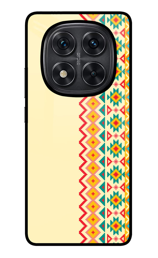Ethnic Seamless Redmi Note 14 Pro 5G Glass Case Back Cover by Casekaro