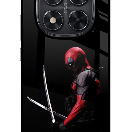 Deadpool Redmi Note 14 Pro 5G Glass Case Back Cover by Casekaro