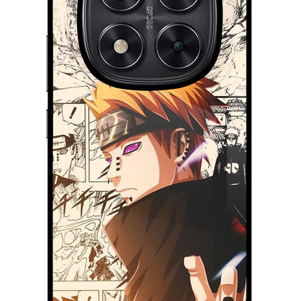 Pain Anime Redmi Note 14 Pro 5G Glass Case Back Cover by Casekaro
