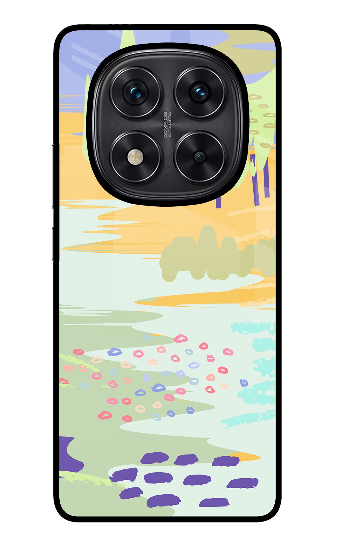 Scenery Redmi Note 14 Pro 5G Glass Case Back Cover by Casekaro