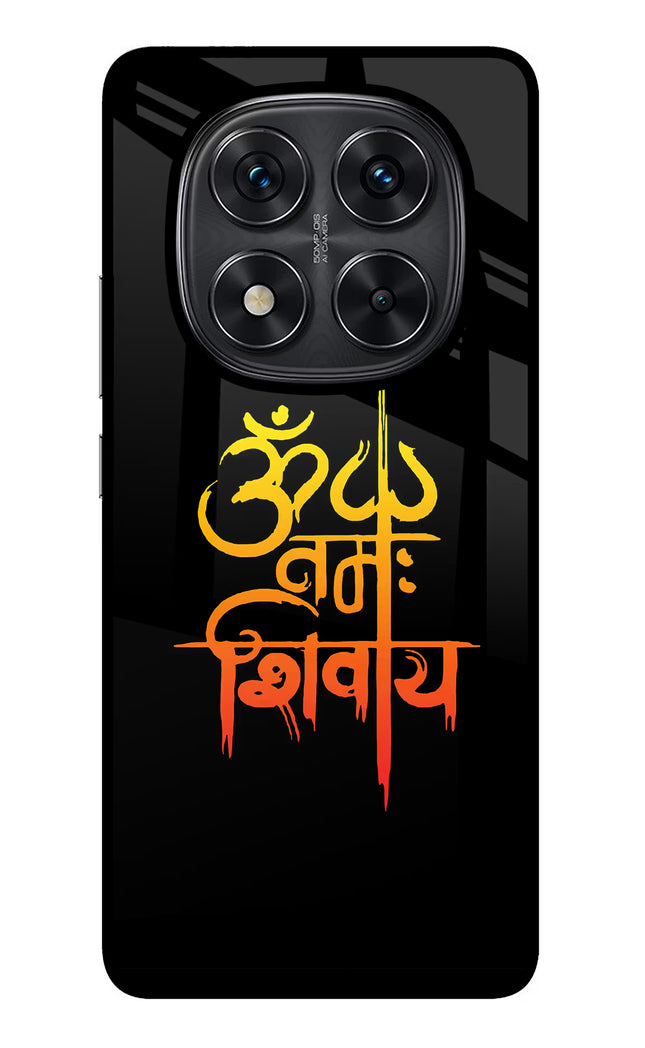 Om Namah Shivay Redmi Note 14 Pro 5G Glass Case Back Cover by Casekaro