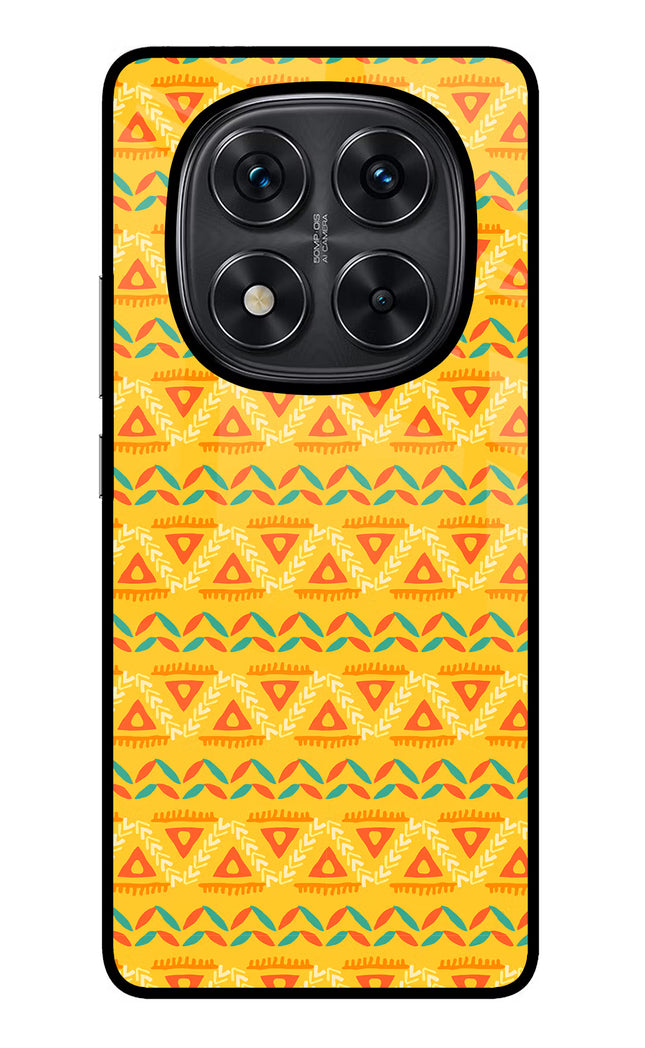 Tribal Pattern Redmi Note 14 Pro 5G Glass Case Back Cover by Casekaro
