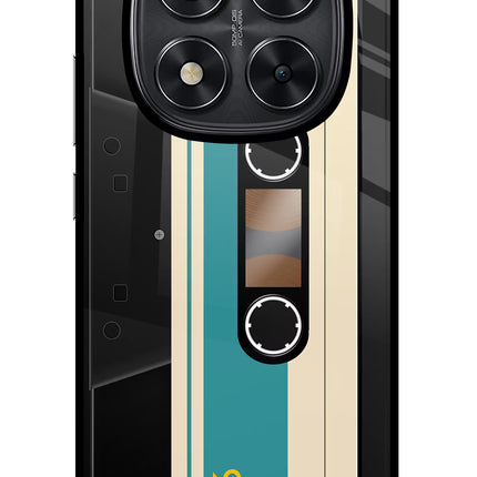 Cassette Redmi Note 14 Pro 5G Glass Case Back Cover by Casekaro