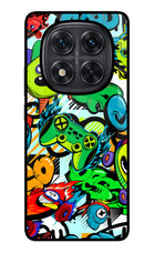 Game Doodle Redmi Note 14 Pro 5G Glass Case Back Cover by Casekaro