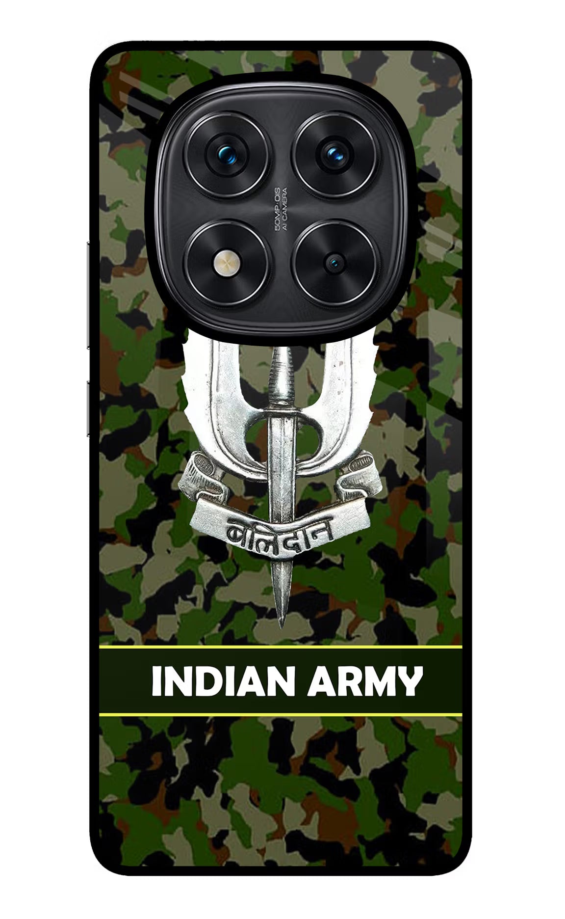 Balidan Indian Logo Redmi Note 14 Pro 5G Glass Case