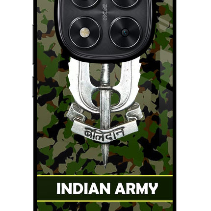 Balidan Indian Logo Redmi Note 14 Pro 5G Glass Case Back Cover by Casekaro