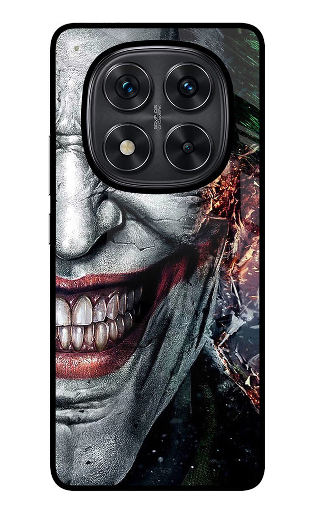 Joker Cam Redmi Note 14 Pro 5G Glass Case Back Cover by Casekaro