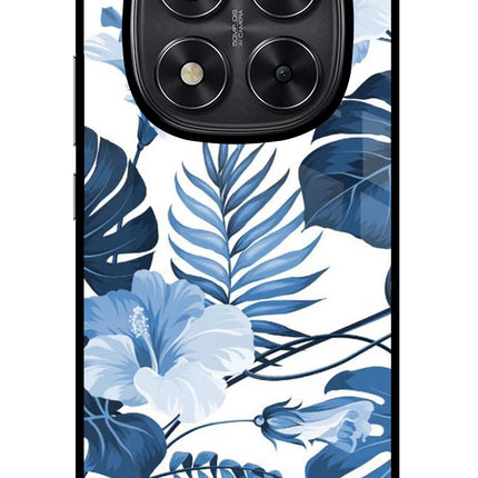 Fabric Art Redmi Note 14 Pro 5G Glass Case Back Cover by Casekaro