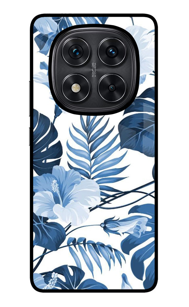 Fabric Art Redmi Note 14 Pro 5G Glass Case Back Cover by Casekaro