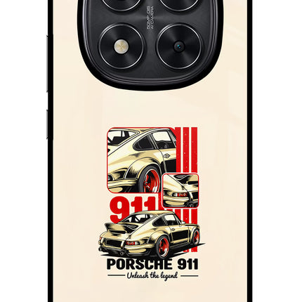 Classic Porsche 911 Redmi Note 14 Pro 5G Glass Case