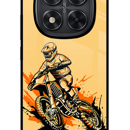 Off-Road Fury Redmi Note 14 Pro 5G Glass Case Back Cover by Casekaro