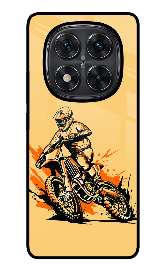 Off-Road Fury Redmi Note 14 Pro 5G Glass Case Back Cover by Casekaro