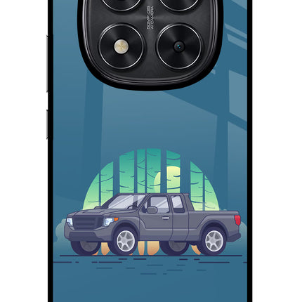 Retro Garage Vibe Redmi Note 14 Pro 5G Glass Case