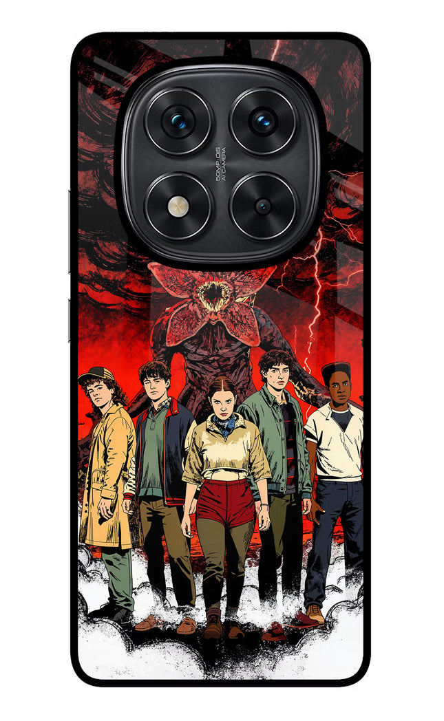 Ordinary Things Characters Redmi Note 14 Pro 5G Glass Case Back Cover by Casekaro