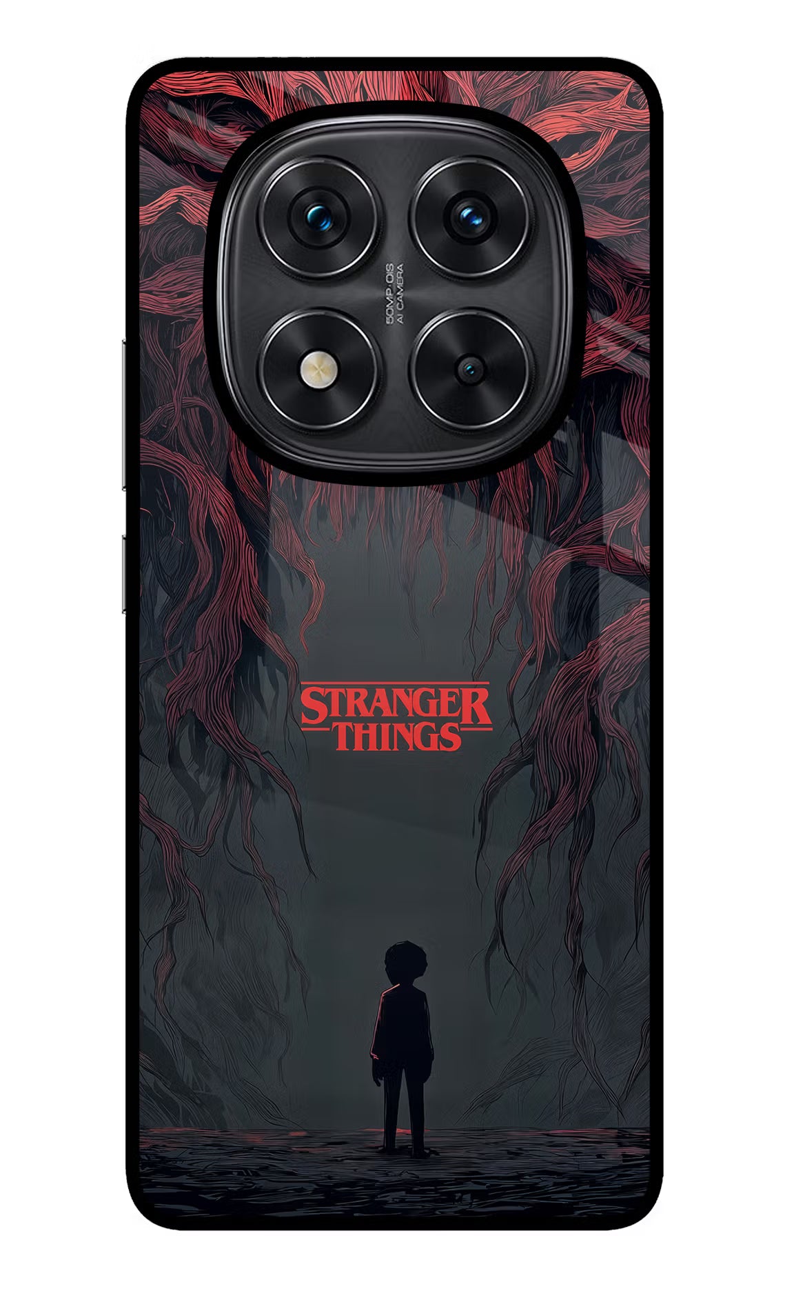 Ordinary Things Dark Side Redmi Note 14 Pro 5G Glass Case Back Cover by Casekaro