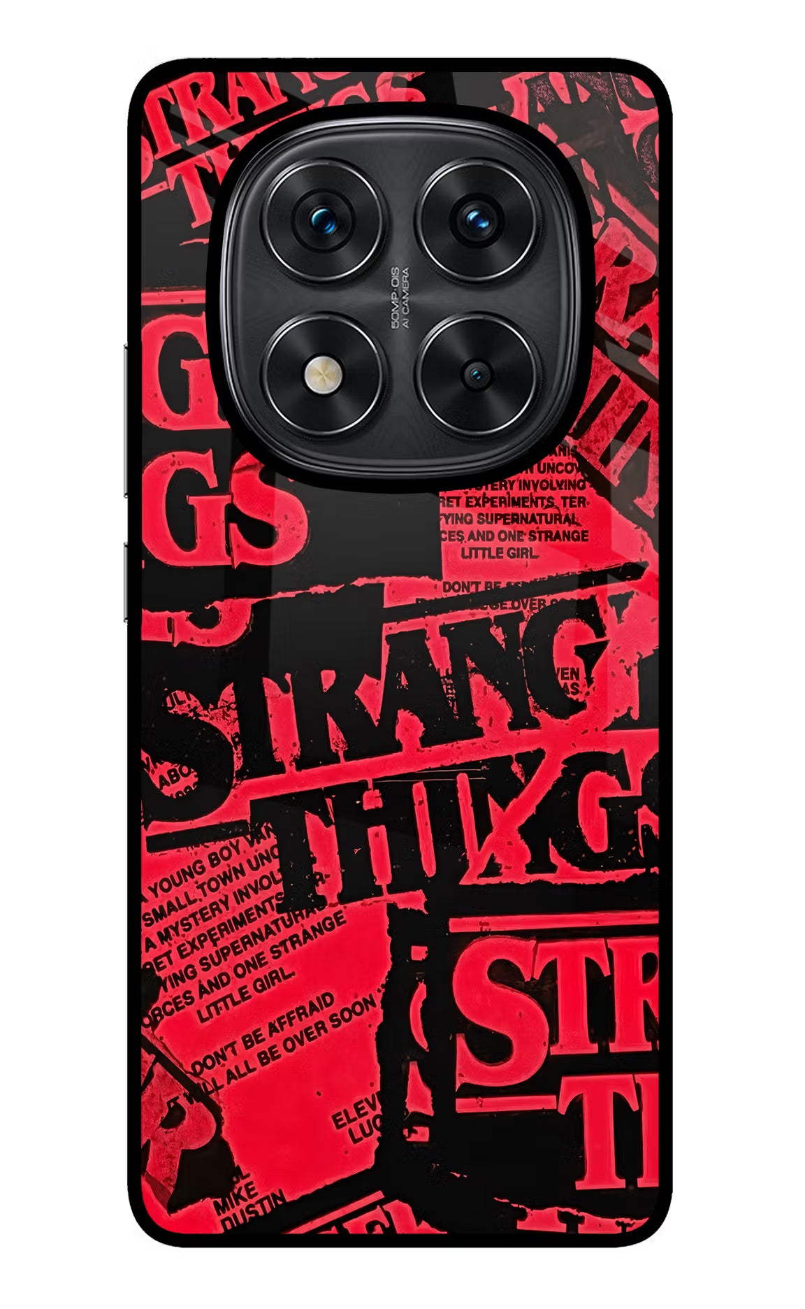 Ordinary Things Redmi Note 14 Pro 5G Glass Case Back Cover by Casekaro