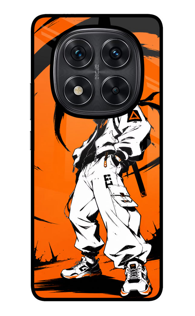 Street Samurai  Redmi Note 14 Pro 5G Glass Case Back Cover by Casekaro