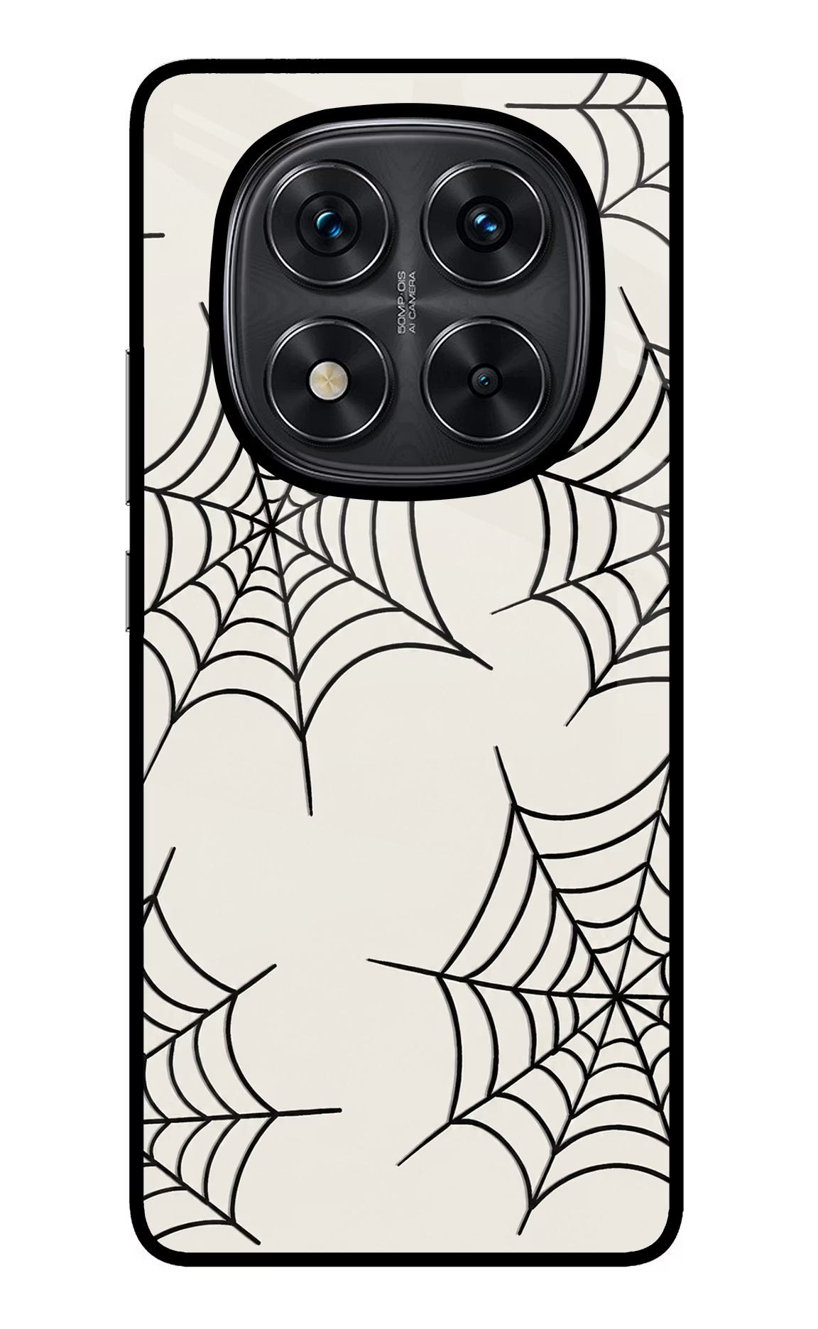 Spider Web Redmi Note 14 Pro 5G Glass Case
