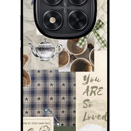 Cookie Redmi Note 14 Pro 5G Glass Case Back Cover by Casekaro