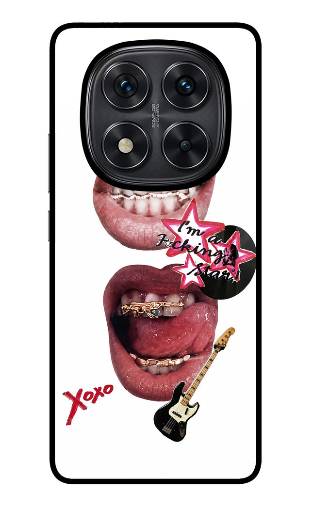 Rockstar Redmi Note 14 Pro 5G Glass Case Back Cover by Casekaro