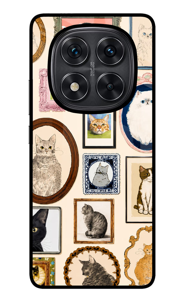 Mirror Cats Redmi Note 14 Pro 5G Glass Case Back Cover by Casekaro