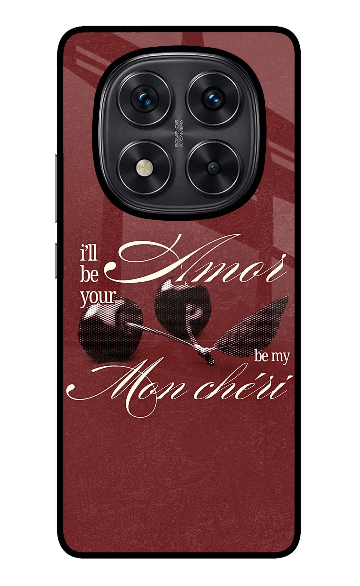 Velvet Cherry Redmi Note 14 Pro 5G Glass Case