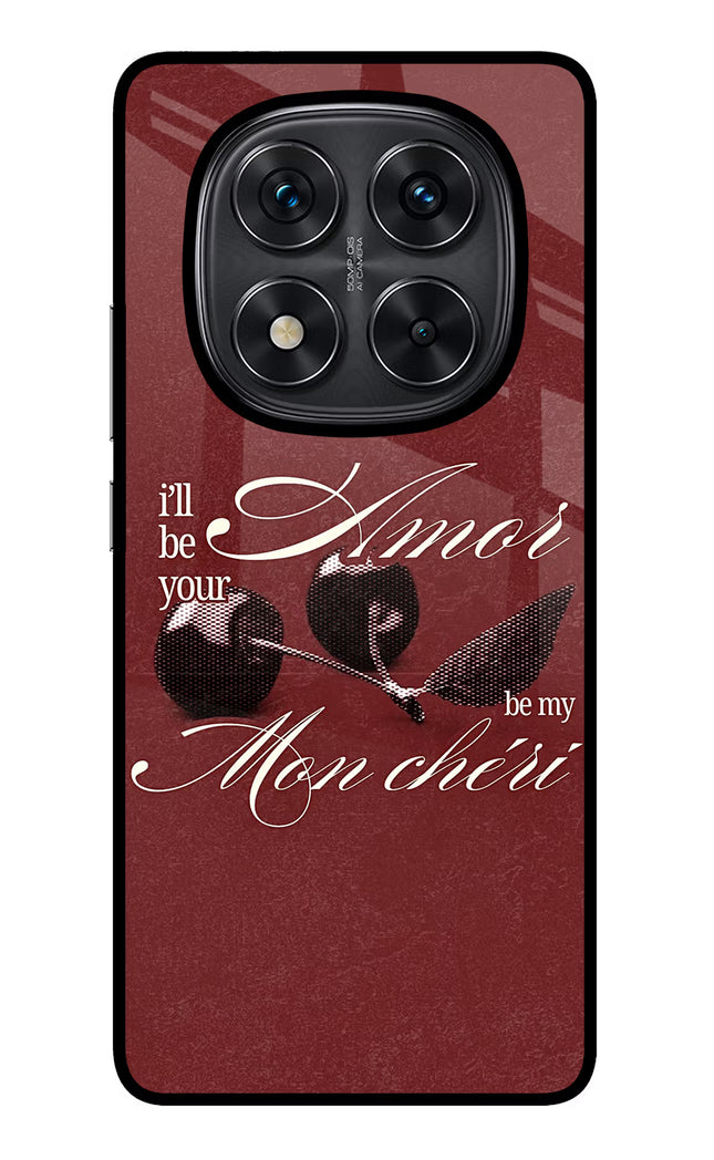 Velvet Cherry Redmi Note 14 Pro 5G Glass Case Back Cover by Casekaro