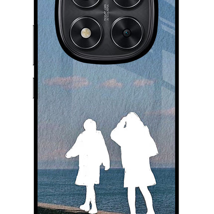 Coastal Dream Redmi Note 14 Pro 5G Glass Case Back Cover by Casekaro