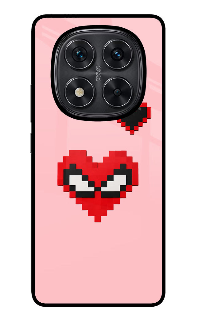 Gwen Heart Redmi Note 14 Pro 5G Glass Case Back Cover by Casekaro