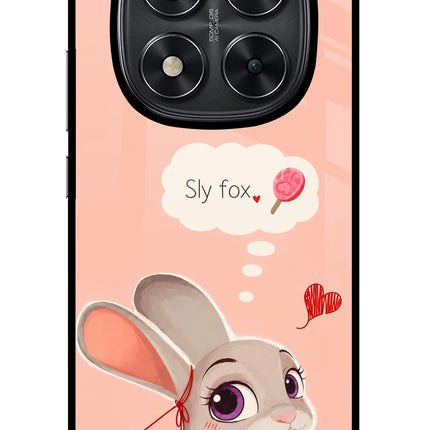 Judy Charm Redmi Note 14 Pro 5G Glass Case Back Cover by Casekaro