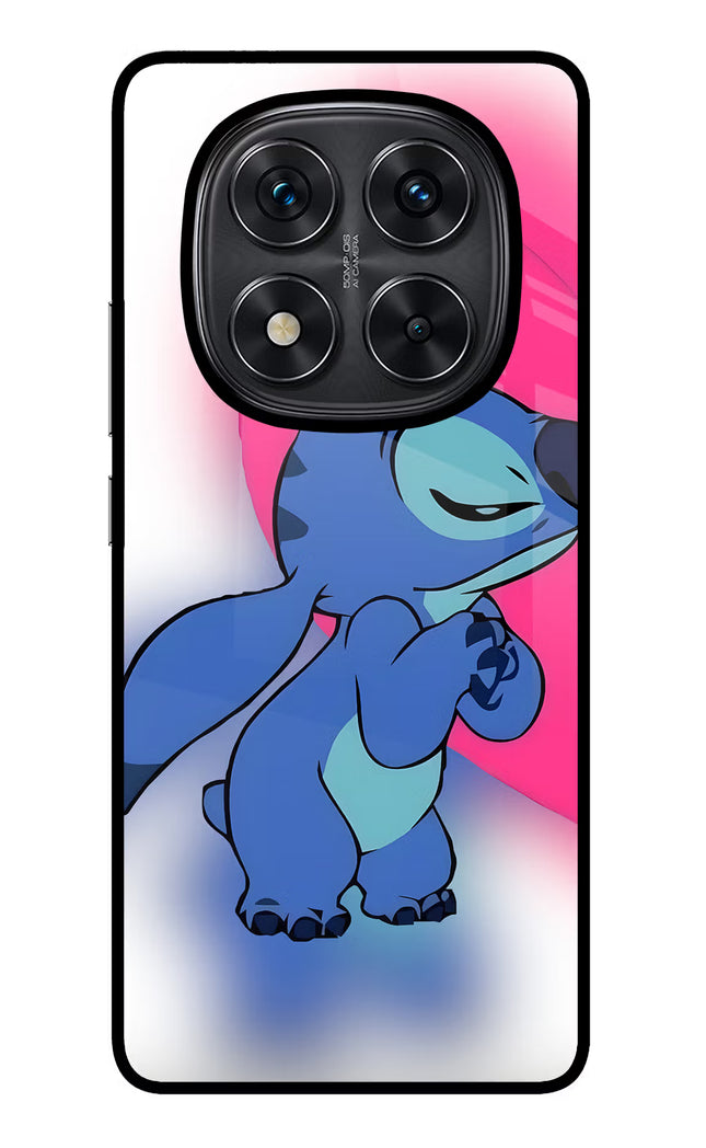 Stitch Hug Redmi Note 14 Pro 5G Glass Case Back Cover by Casekaro