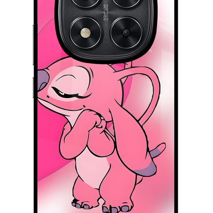 Angel Hug Redmi Note 14 Pro 5G Glass Case Back Cover by Casekaro