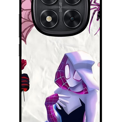 Gwen Verse Redmi Note 14 Pro 5G Glass Case Back Cover by Casekaro