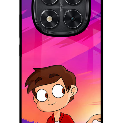 Marco Sunset Redmi Note 14 Pro 5G Glass Case Back Cover by Casekaro