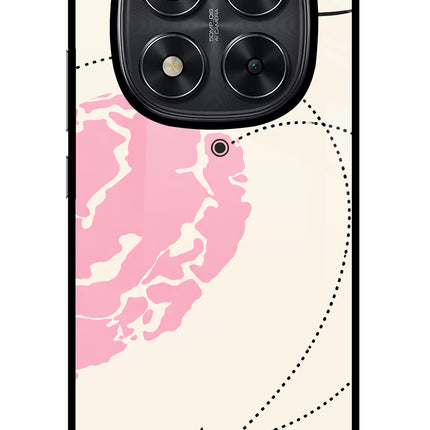 Miss Orbit Redmi Note 14 Pro 5G Glass Case Back Cover by Casekaro