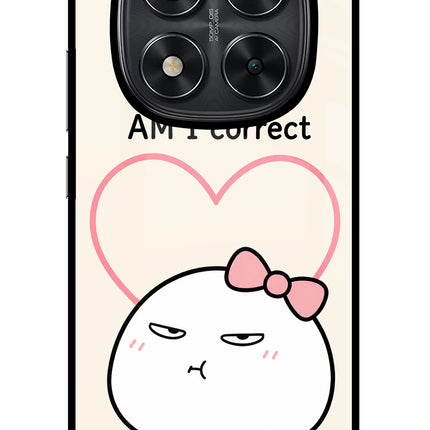 Always Right Redmi Note 14 Pro 5G Glass Case Back Cover by Casekaro