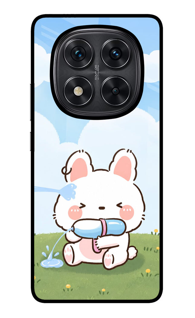 Bunny Treat Redmi Note 14 Pro 5G Glass Case Back Cover by Casekaro